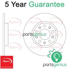 Brake Disc Rear Apec Fits Jeep