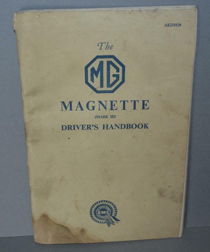 Old magnette mark 111 - mg,