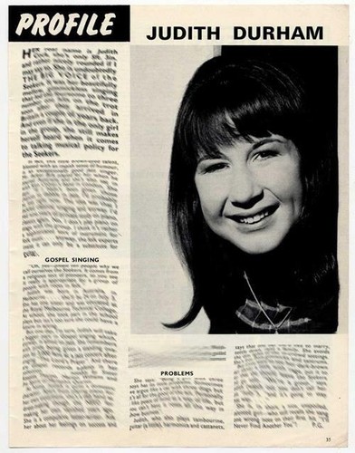 Judith durham profile the - durham,