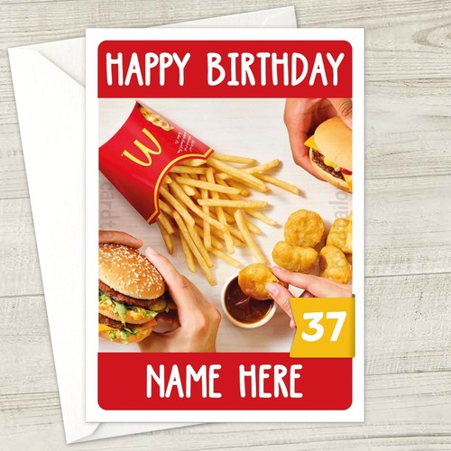 Mcdonald personalised - mcdonald's,