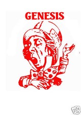 Genesis Charisma  Mad Hatter Tribute t-shirt  All Sizes