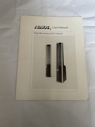 Martin logan aerius speaker - aerius,