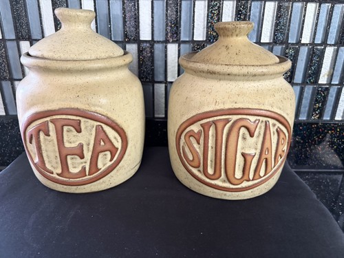 Vtg tremar tea sugar jar - sugar,