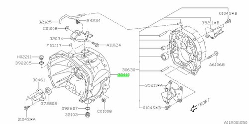 Housing clutch for subaru - clutch,