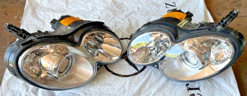 Mercedes clk w209 - mercedes, headlights