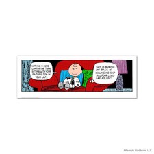Peanuts "Faithful Dog" Numbered Limited Edition Cartoon Art
