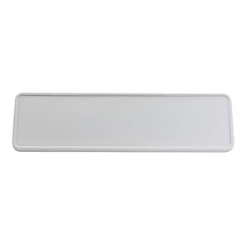 White frame number cover for - frame,