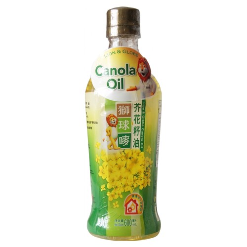 Lion globe pure canola oil - lion,