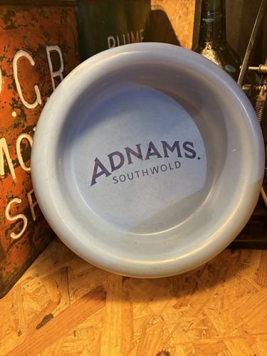 Adnams brewery dog bowl enamel - brewery,