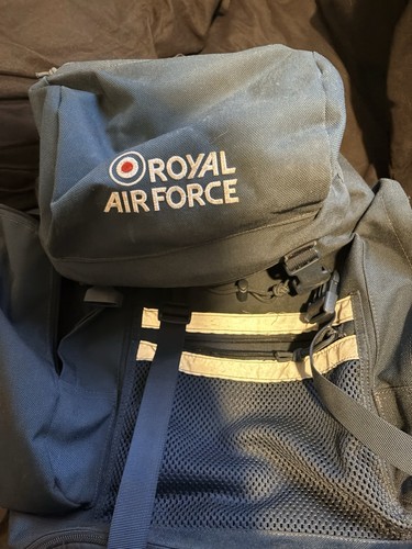 Raf blue military rucksack 30l - blue,
