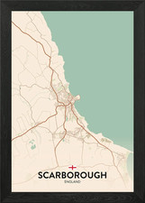 Scarborough UK Framed Wall Art