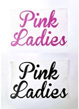 Grease Pink Ladies iron on