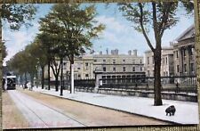 Reading Royal Berks Hospital London Road 1904 Tram Vintage Postcard