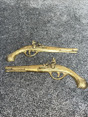 Vintage brass replica pair - replica,