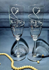 Personalised Champagne Glasses