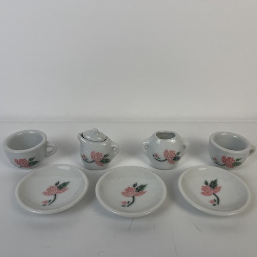 Childrens mini porcelain tea - porcelain,