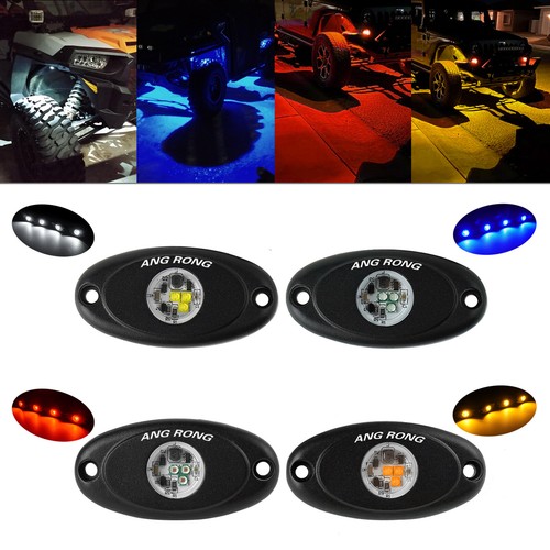 4pcs led rock light - 9w,