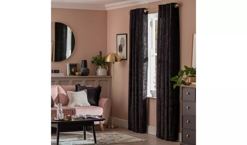 Argos home velvet eyelet - home,