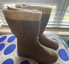 TU Women Taupe Faux leather