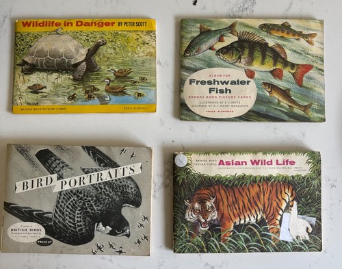 Brooke bond tea cards - bond, albums