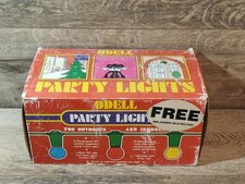 Vintage Gala Lights Outdoor Boxed 10 X 25 Watt Ring For BBQ  Patio Garden Party