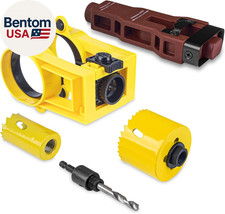 Door lock installation kit - door,