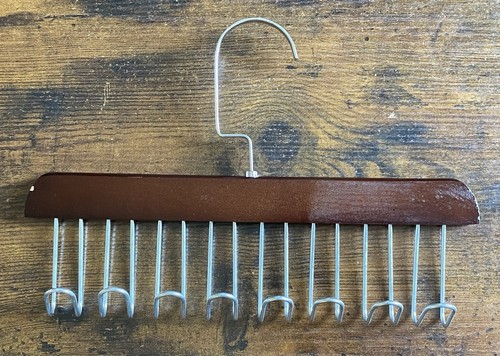 Wooden brown hanger - wooden,