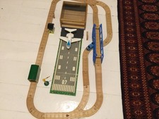 Thomas The Tank Engine Jeremy And The Airfield Set Wooden Railway COMPLETE
