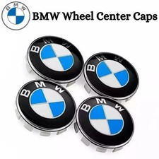 Set of 4 BMW Wheel Centre Caps 68mm For Most 1 3 5 7 Series X5 X6 M3 Z4 E36 E46