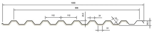 Anticon insulated roof sheet - roof,