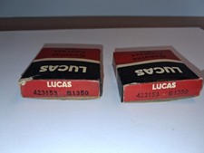 VINTAGE GENUINE LUCAS CONTACT SET 423153 B1350 IN ORIGINAL BOX 2 AVAILABLE 