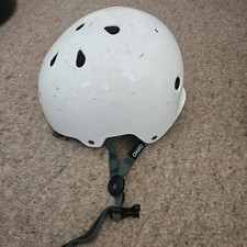 Ocelot White helmet for cycling, scootering, BMXing or skatin for children
