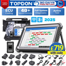 TOPDON Car Diagnostic Tool Phoenix Plus 2 Advanced ECU Coding All System Scanner
