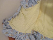 Laura Ashley hey diddle diddle nursery rhyme valance for a 49" x 24" (cot)  bed