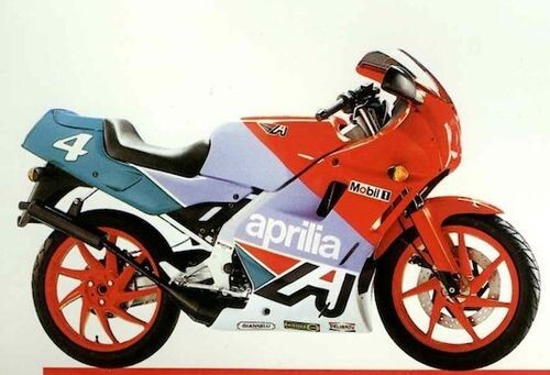 Original aprilia genuine decal - aprilia,