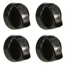 4 x Black Oven Cooker Hob
