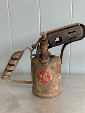 Monitor No.26 Vintage Brass Paraffin Blow Torch Lamp British-Made VGC Working