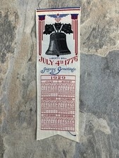 Vintage Silk Bookmark -