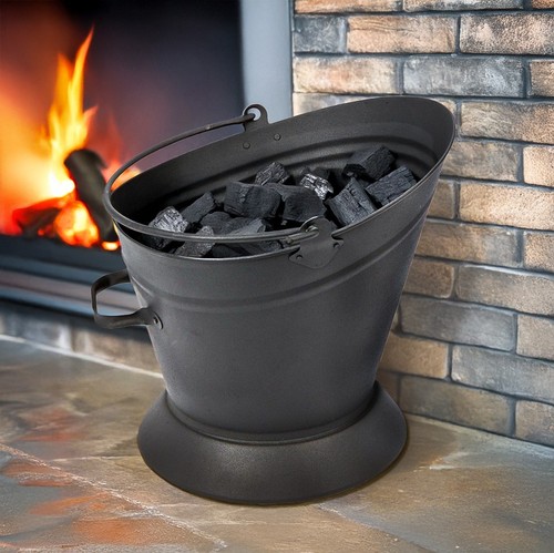 Coal bucket fireside - coal,