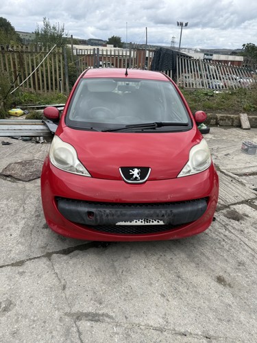 Peugeot 107 red - peugeot, 2007