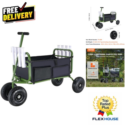 Portable fishing cart with - portable, 8