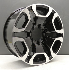 TOYOTA HILUX 18" GENUINE BLACK DIAMOND CUT ALLOY WHEEL RIM 426110KR30 X1