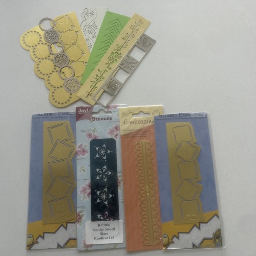 Embossing border plates - embossing,