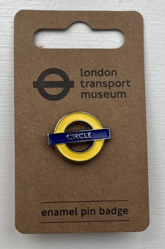 Circle line enamel - pin, lapel