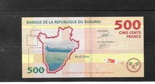 BURUNDI #50a.2 2018 500 FRANCS