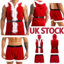 UK Men's Santa Claus Outfit