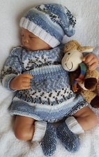 BABY KNITTING PATTERNS DK 60 CHARLIE BOYS OR REBORN DOLLS PRECIOUS NEWBORN KNITS