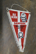 1978 World Speedway Champion Ole Olsen Denmark Motorsport Sport Pennant