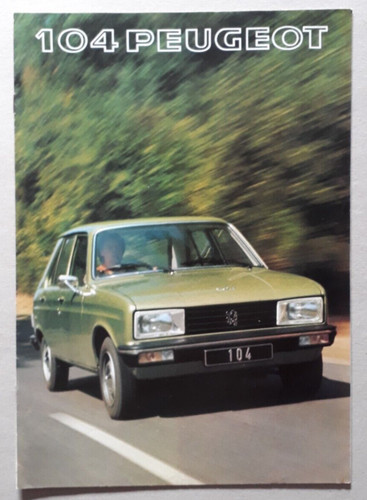 Peugeot 104 range brochure - peugeot,