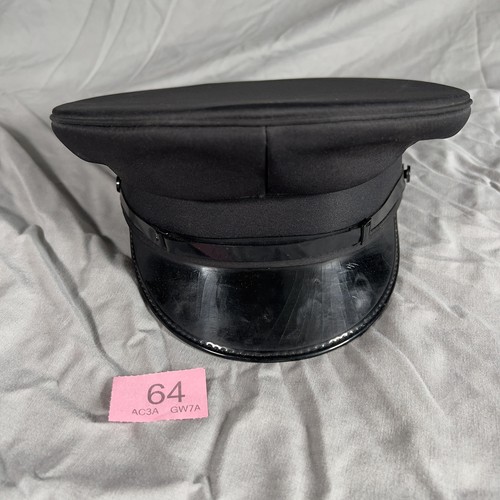Police peaked cap - peaked, –